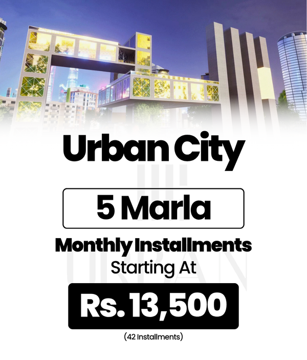 5 Marla Residential Plot Urban City Lahore