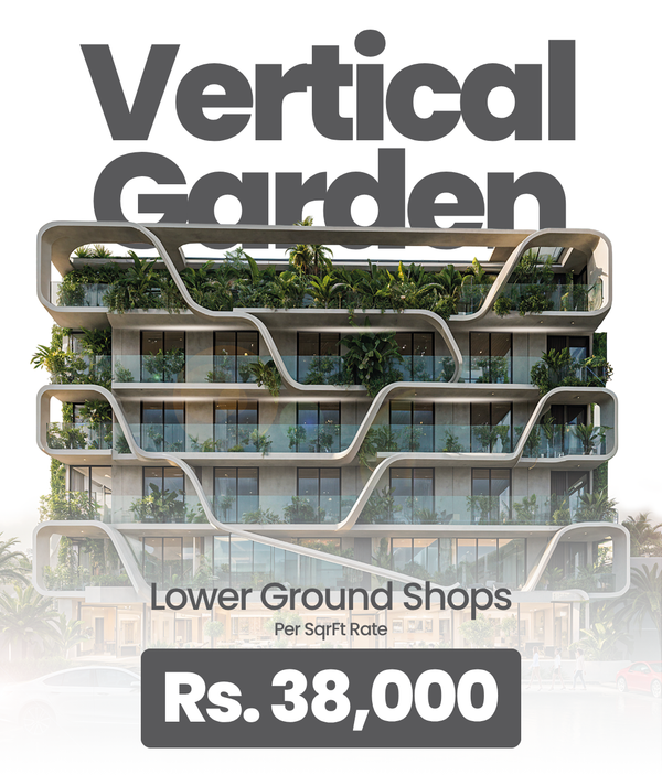 Vertical Garden Lower Ground Shops