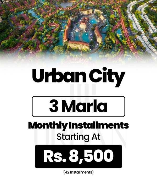 3 Marla Residential Plot Urban City Lahore