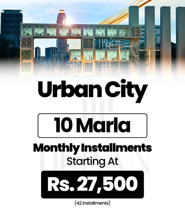 10 Marla Residential Plot Urban City Lahore